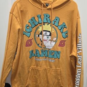 Ichiraku Ramen Graphic Hoodie - Yellow